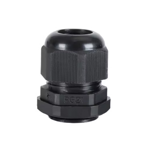 PG21 PVC Wire Connector Flexible Cable Gland Plastic Cable Fixing Head Cable Gland